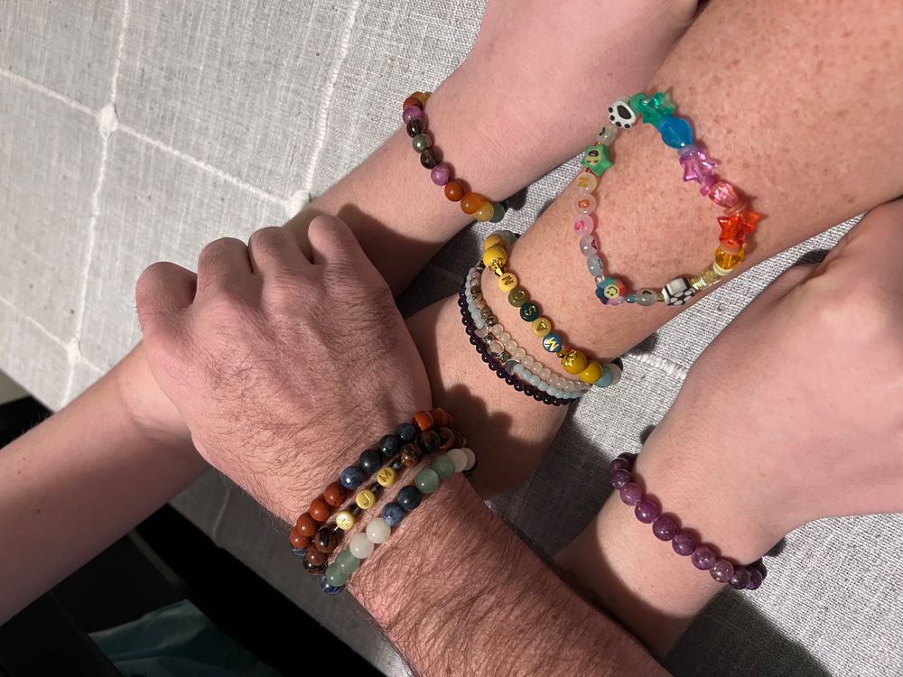 Custom Crystal Gemstone Bracelet